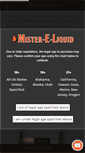 Mobile Screenshot of mister-e-liquid.com